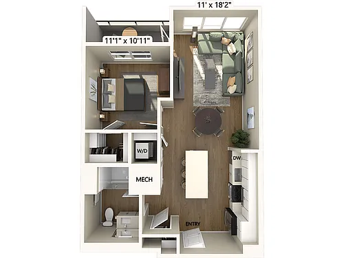Floor plan A2-694-1-1