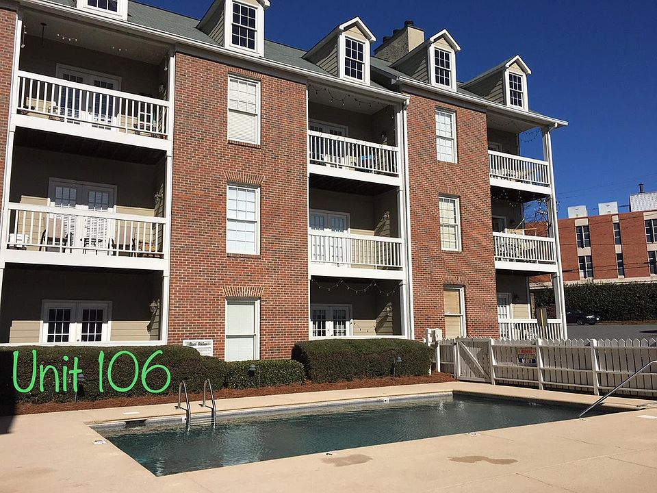 Unit 106 and Pool