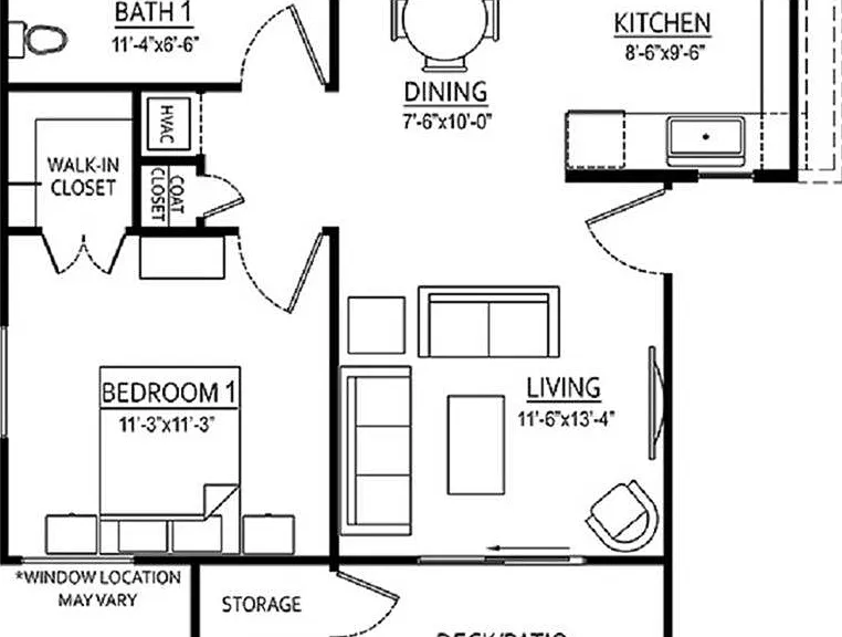 Santa Cruz | 1Bed/1Bath | 730 SF Santa Cruz | 1Bed/1Bath | 730 SF