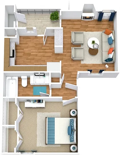 Floor plan A1