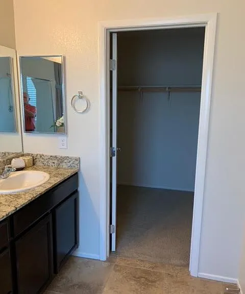 Master closet