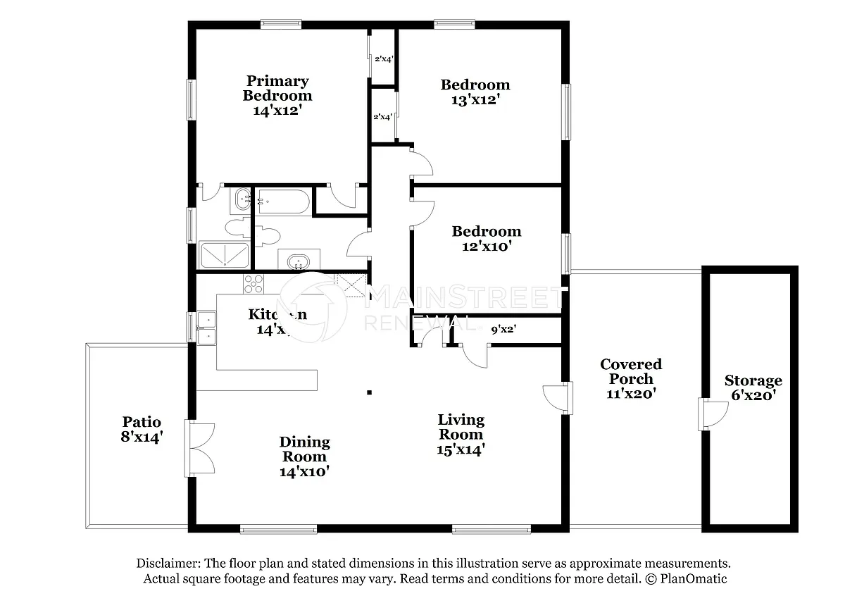 Floor Plan - 720 Patricia Pl