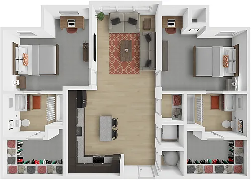 Floor plan Hopper BEDROOM ONLY