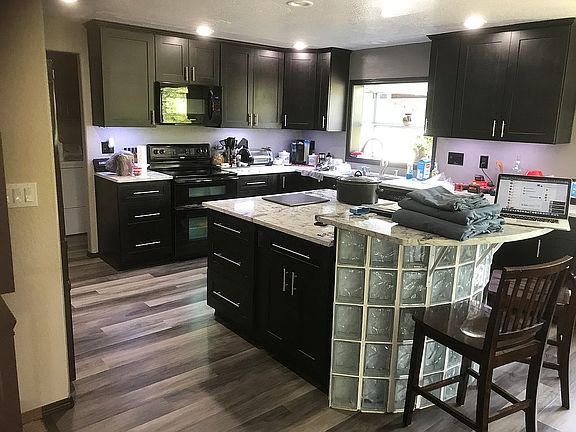 Remodeled Kitchen & island