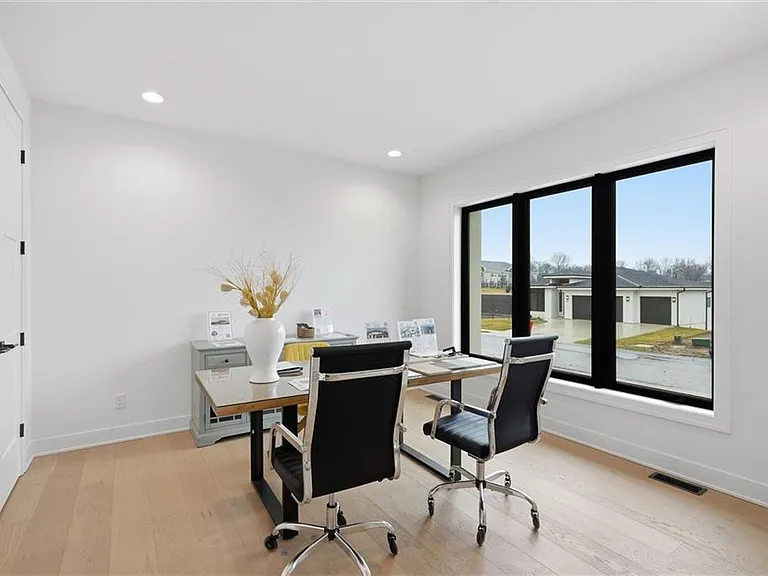 Front office on main level