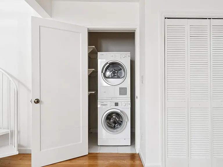 stackable laundry on main level