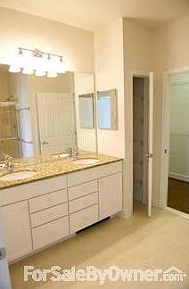 Master Bath : A little secret...unique feet warmers in Master and Guest bathrooms!