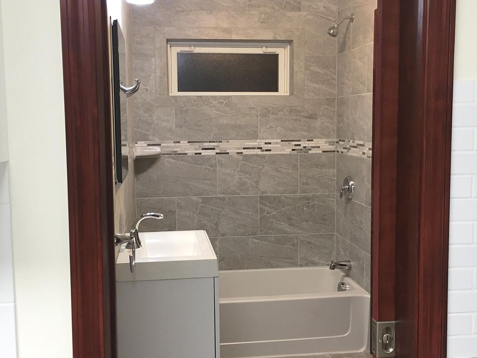 Newly renovated bathroom