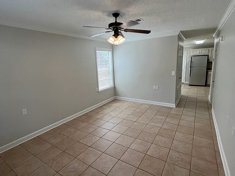 Living room from front door