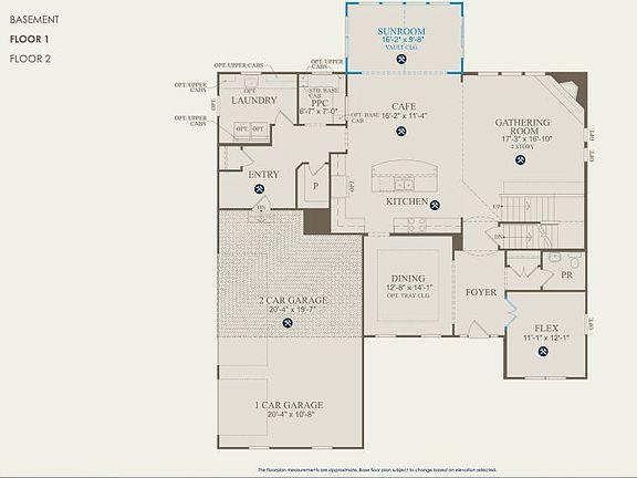 Deer Valley Floor Plan, Quick Move-In Home, Floor 1