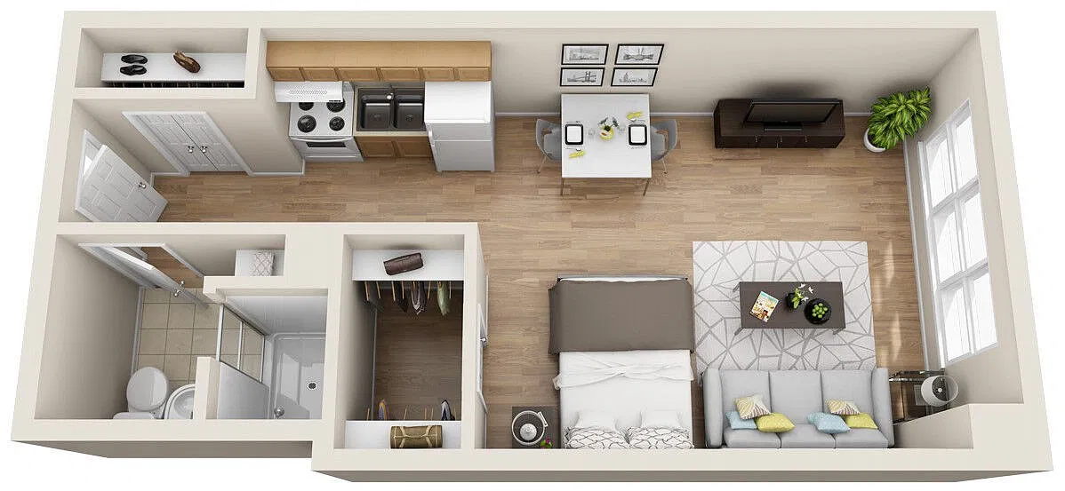 Floor plan The Kidd Springs