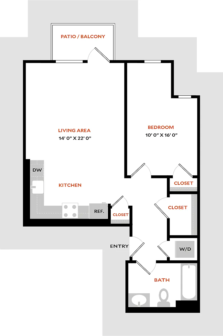 Floor plan Plan 1N