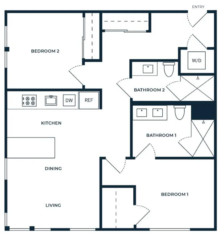Floor plan B7