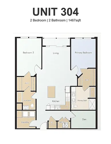 Floor plan 304