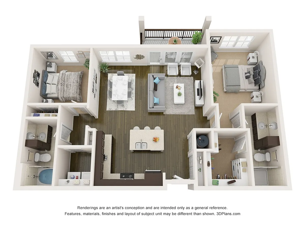 Floor plan B1