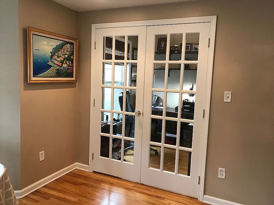 French Doors to Office