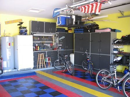 3 car extended Garage