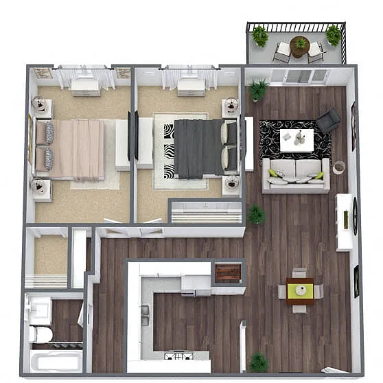 Floor plan Bodmin