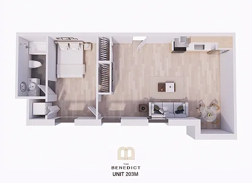 Floor plan 203M