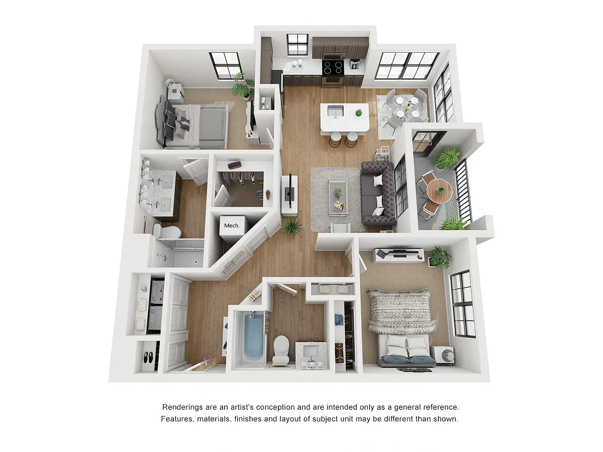 Floor plan B2
