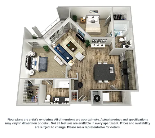 Floor plan The Cyan