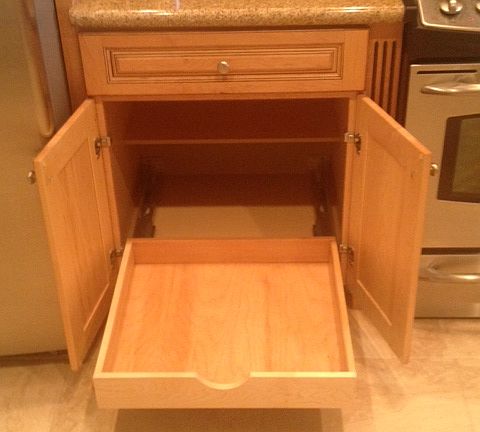 Base cab slide outs.