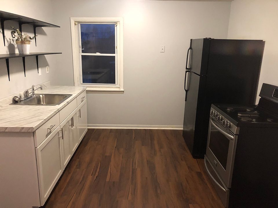 Spacious eat in kitchen.