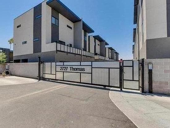 Front of Townhouse Community