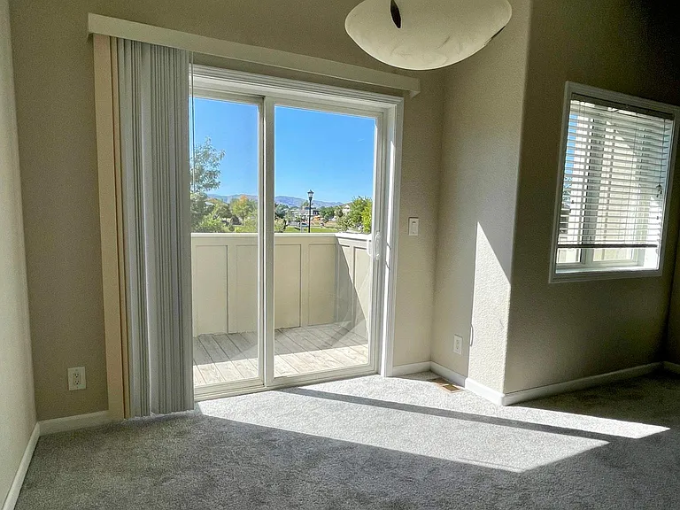 Dining room and patio