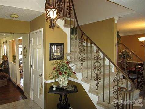 Beautiful Entry Foyer with new ceramic tile