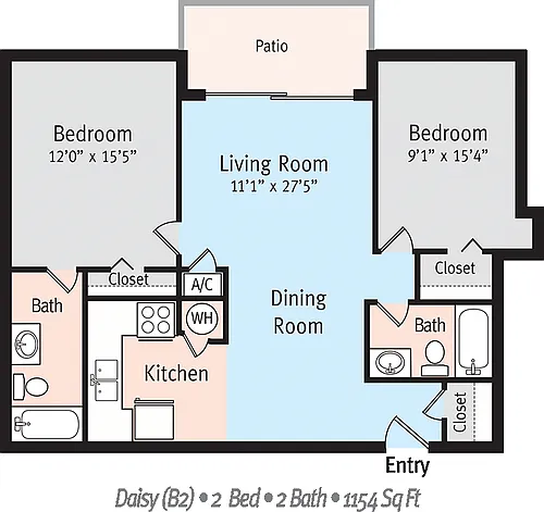 Floor plan THE DAISY