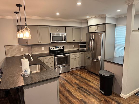 Kitchen with generous countertop space