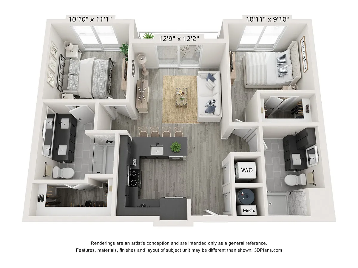 Floor plan B8