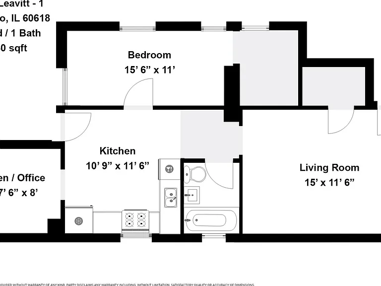 3454 N Leavitt St #1 — Photo 3