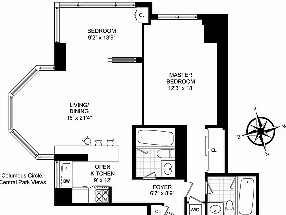 2nd image of 301 W 57th St APT 25G