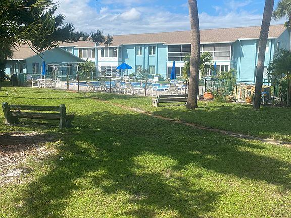Community Heated Pool 
View From Sunroom