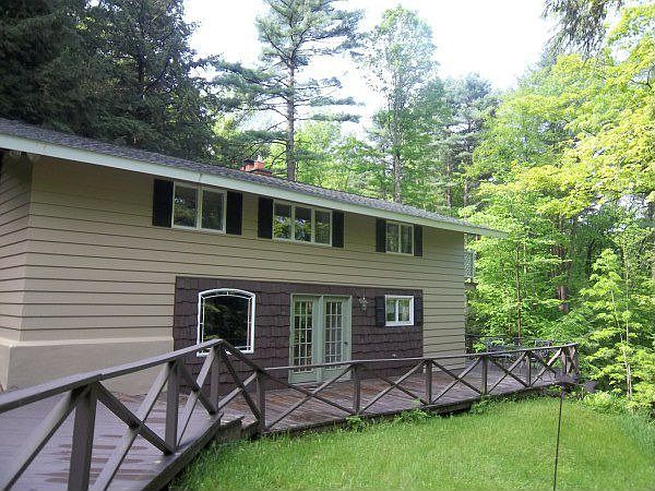 Boardwalk from Garage to house