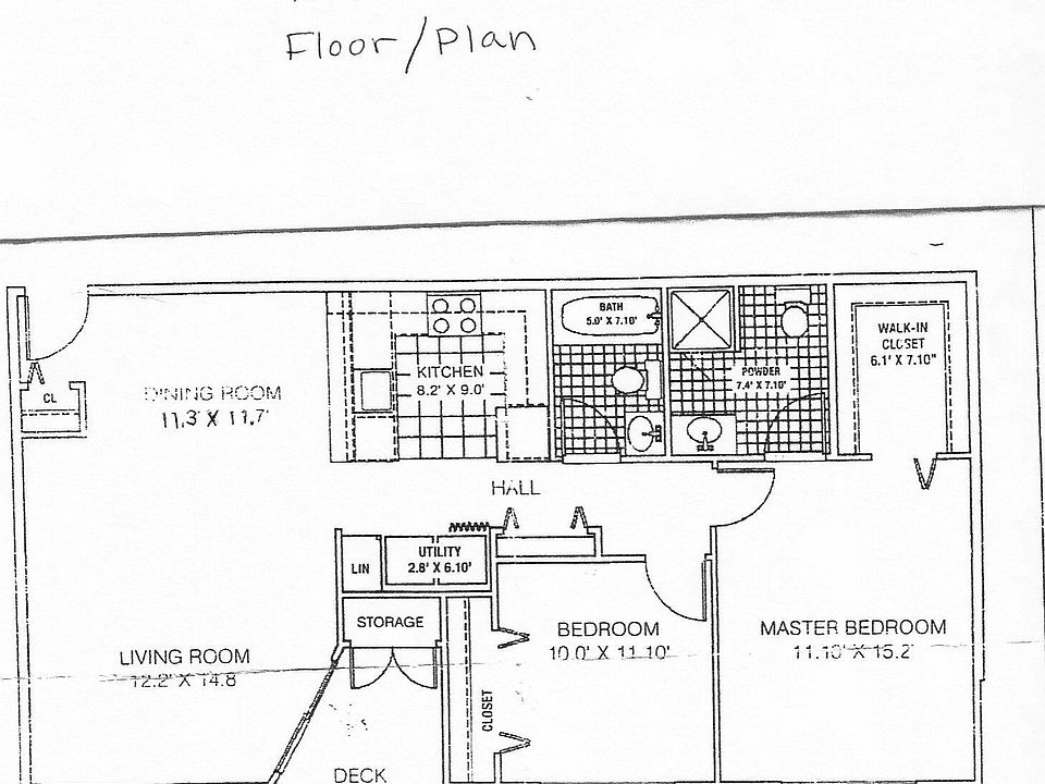 Floor Plan of Unit