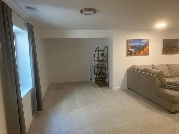 downstairs