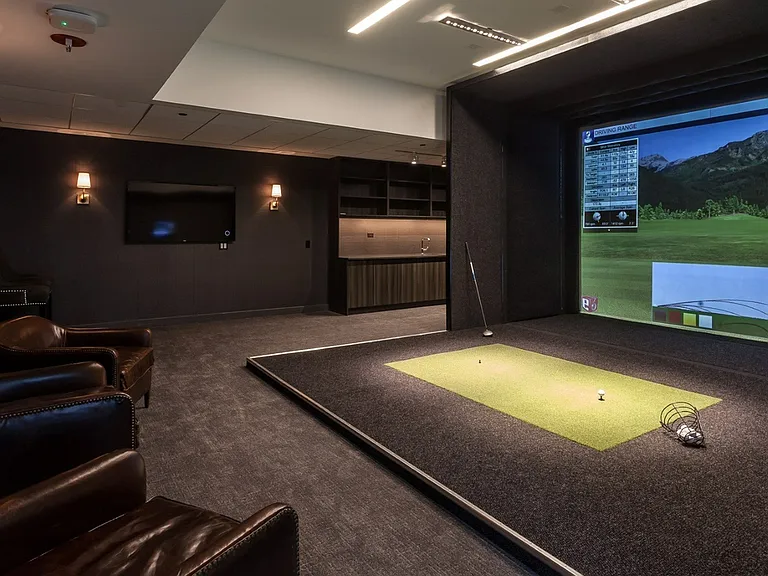 Wolf Point West Golf Simulator