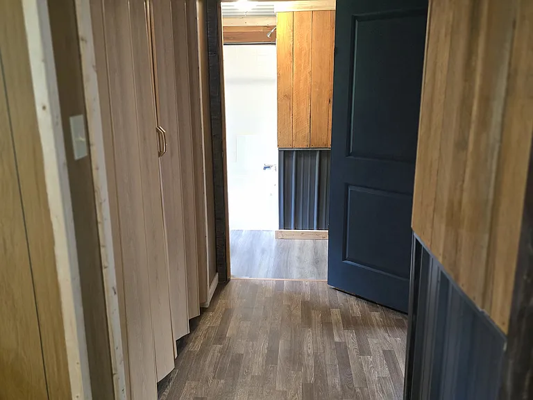 Hallway from kitchen to bedroom