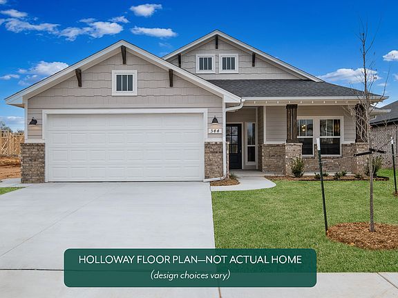 New Home Guthrie OK- Holloway Plan