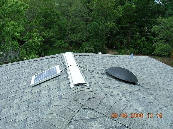 New Solar Powered Attic Vent