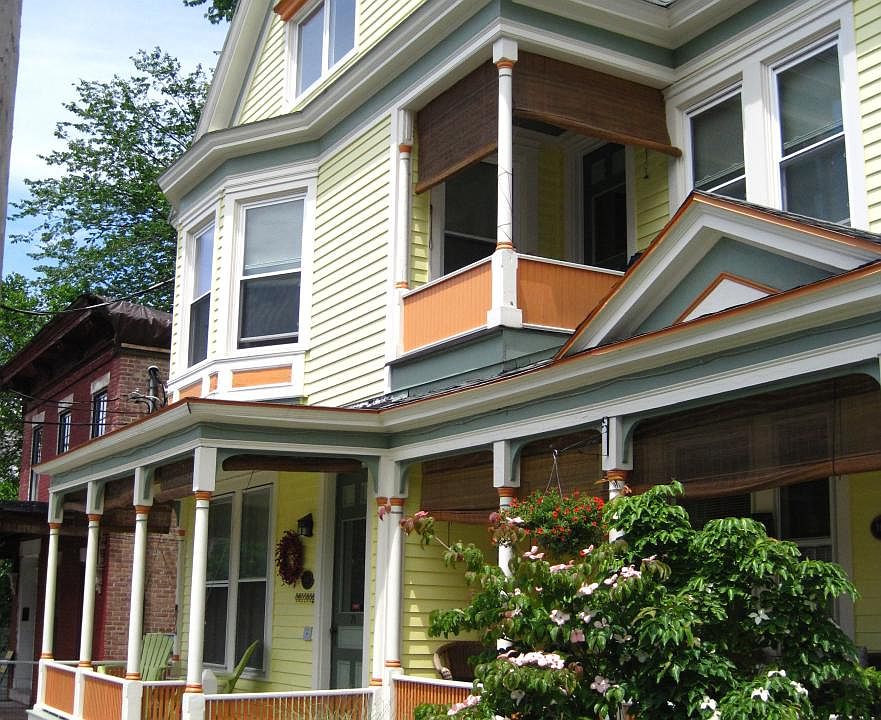 exterior in summer