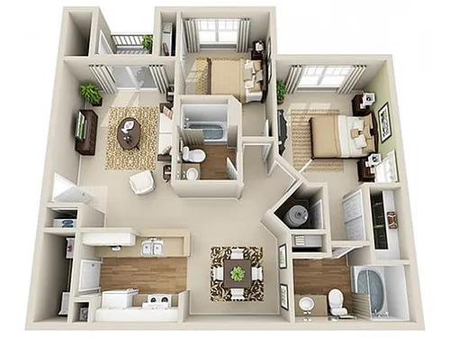 Floor plan Piedmont