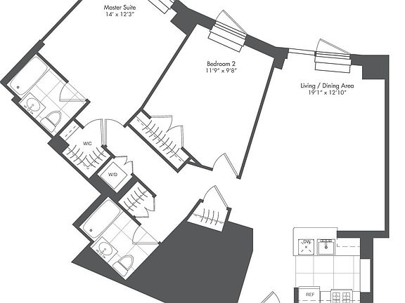 2nd image of 250 N 10th St APT 534
