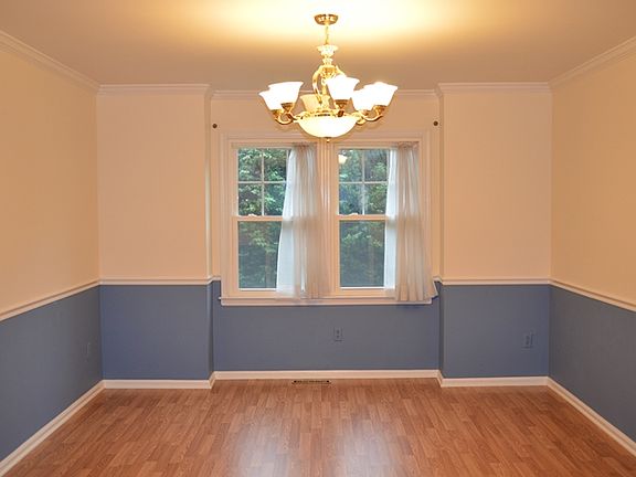 View of Dining Room w/ Chair Rail