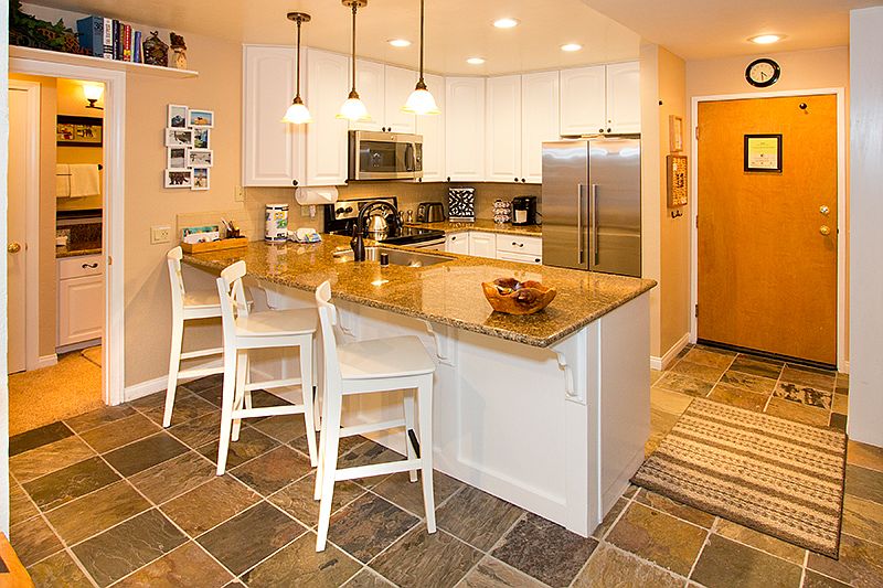 Newly remodeled kitchen 