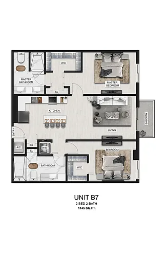 Floor plan B7