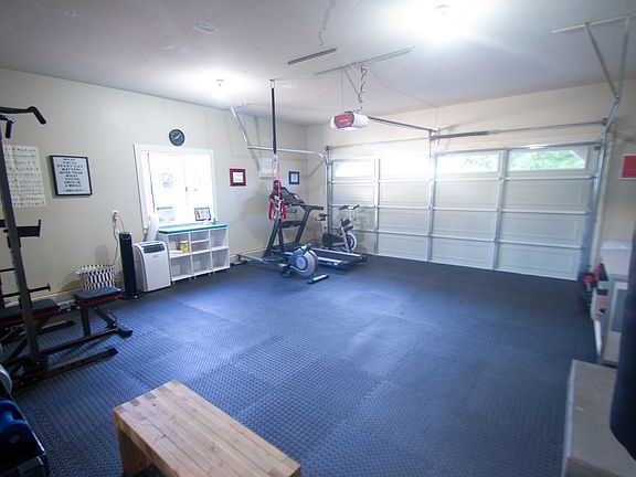 Garage (currently a gym)